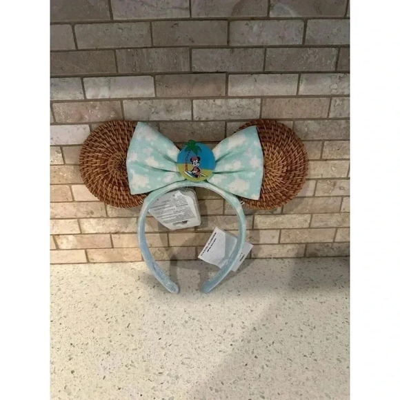 Disney Parks 2024 Minnie Mouse Summer Time‎ Ears Headband BNWT  b41